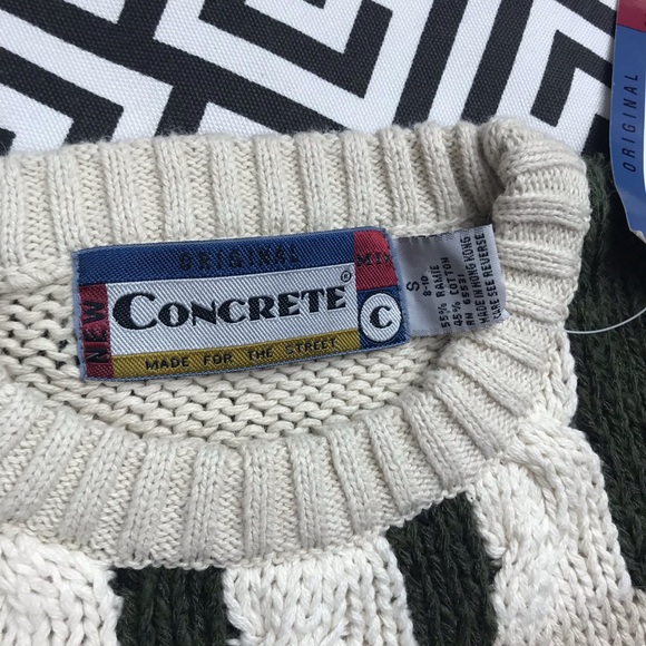 Vintage Concrete sweater deadstock S - Picture 3 of 8